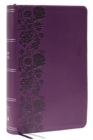 Image for KJV Holy Bible: Large Print Single-Column with 43,000 End-of-Verse Cross References, Purple Leathersoft, Personal Size, Red Letter, (Thumb Indexed): King James Version