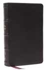 Image for KJV Holy Bible: Large Print Single-Column with 43,000 End-of-Verse Cross References, Black Genuine Leather, Personal Size, Red Letter, (Thumb Indexed): King James Version