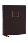 Image for The Prayer Bible: Pray God’s Word Cover to Cover (NKJV, Brown Genuine Leather, Red Letter, Comfort Print)