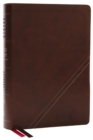 Image for NKJV, Word Study Reference Bible, Leathersoft, Brown, Red Letter, Thumb Indexed, Comfort Print : 2,000 Keywords that Unlock the Meaning of the Bible