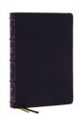 Image for NKJV, Large Print Thinline Reference Bible, Blue Letter, Maclaren Series, Leathersoft, Black, Comfort Print
