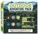 Image for Outdoor Adventure Pack : Survival Tips and Tricks for Enthusiasts - Contains a Paracord Bracelet, 10-in-1 Multi-tool, Flint-striker, Compass, Stickers, Reflective Sheet, and a 48-page Book