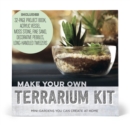 Image for Make Your Own Terrarium Kit : Mini Gardens You Can Create at Home – Includes: Acrylic Vessel, Decorative Pebbles, Moss Stone, Fine Sand, Long-Handled Tweezers, Project Book