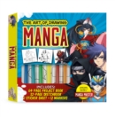 Image for The Art of Drawing Manga Kit : Everything you need to become a manga master-Includes: 64-page project book, 32-page sketchbook, 1 sticker sheet, 12 markers