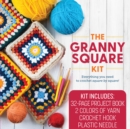 Image for The Granny Square Kit : Everything You Need to Crochet Square by Square! Kit Includes: 32-page Project Book, 2 Colors of Yarn, Crochet Hook, Plastic Needle