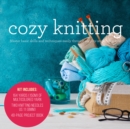 Image for Cozy Knitting : Master basic skills and techniques easily through step-by-step instruction - Kit includes: 164 Yards (150m) of Multicolored Yarn, Two Knitting Needles US 11(8mm), 48-page Project Book