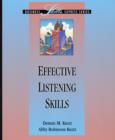 Image for Effective listening skills