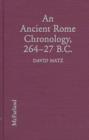 Image for An Ancient Rome Chronology, 264-27 B.C.