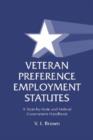 Image for Veteran Preference Employment Statutes