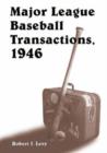 Image for Major League Baseball Transactions 1946