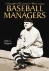 Image for A Biographical Dictionary of Major League Baseball Managers