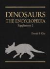 Image for Dinosaurs  : the encyclopedia: Supplement 2