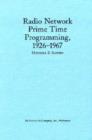 Image for Radio Network Prime Time Programming, 1926-1967