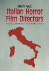 Image for Italian Horror Film Directors