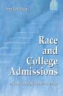 Image for Race and college admissions  : a case for affirmative action