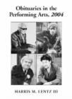 Image for Obituaries in the Performing Arts