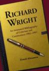 Image for Richard Wright  : an annotated bibliography of criticism and commentary, 1983-2003