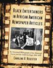 Image for Black Entertainers in African American Newspaper Articles v. 2