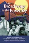 Image for From Broadway to the Bowery