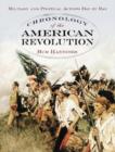 Image for Chronology of the American Revolution  : military and political actions day by day