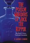 Image for The poison murders of Jack the Ripper  : his final crimes, trial and execution