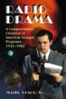 Image for Radio Drama : A Comprehensive Chronicle of American Network Programs, 1932-1962