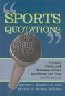 Image for Sports Quotations