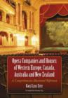 Image for Opera Companies and Houses of Western Europe, Canada, Australia and New Zealand : A Comprehensive Illustrated Reference