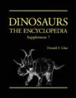 Image for Dinosaurs : The Encyclopedia, Supplement 7