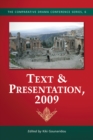 Image for Text &amp; presentation, 2009 : 6