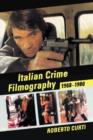 Image for Italian Crime Filmography, 1968-1980