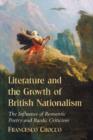 Image for Literature and the Growth of British Nationalism