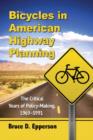 Image for Bicycles in American Highway Planning