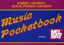 Image for BARRE CHORDS ROCK POWER CHORDS POCKETBOO
