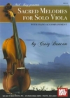 Image for Sacred Melodies for Solo Viola