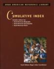 Image for Arab American Reference Library Cumulative Index