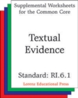 Image for Textual Evidence (CCSS RI.6.1)