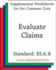 Image for Evaluate Claims (CCSS RI.6.8)