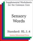 Image for Sensory Words (CCSS RL.1.4)