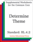 Image for Determine Theme (CCSS RL.4.2)