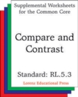 Image for Compare and Contrast (CCSS RL.5.3)