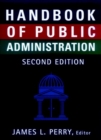 Image for Handbook of public administration