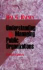 Image for Understanding and Managing Public Organizations