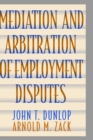 Image for Mediation and Arbitration of Employment Disputes