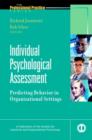 Image for Individual psychological assessment  : predicting behavior in organizational settings