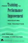 Image for From training to performance improvement  : navigating the transition
