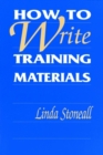 Image for How to Write Training Materials