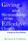 Image for Giving and Stewardship in an Effective Church
