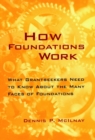 Image for How foundations work  : what grantseekers need to know about the many faces of foundations