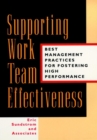 Image for Supporting Work Team Effectiveness